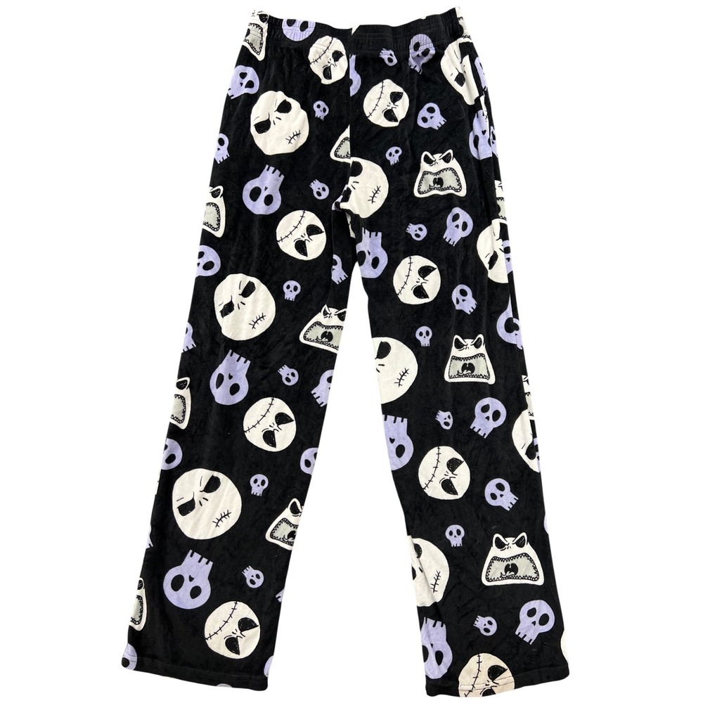 Disney Nightmare Before Christmas Fleece Pajama Pants Jack Skellington Small - Picture 1 of 8